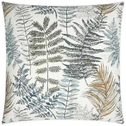 Avalis Floral Brown Large Throw Pillow Insert