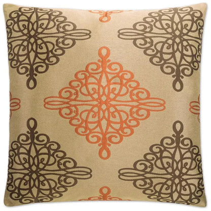 Ayers Copper Throw Pillow With Insert