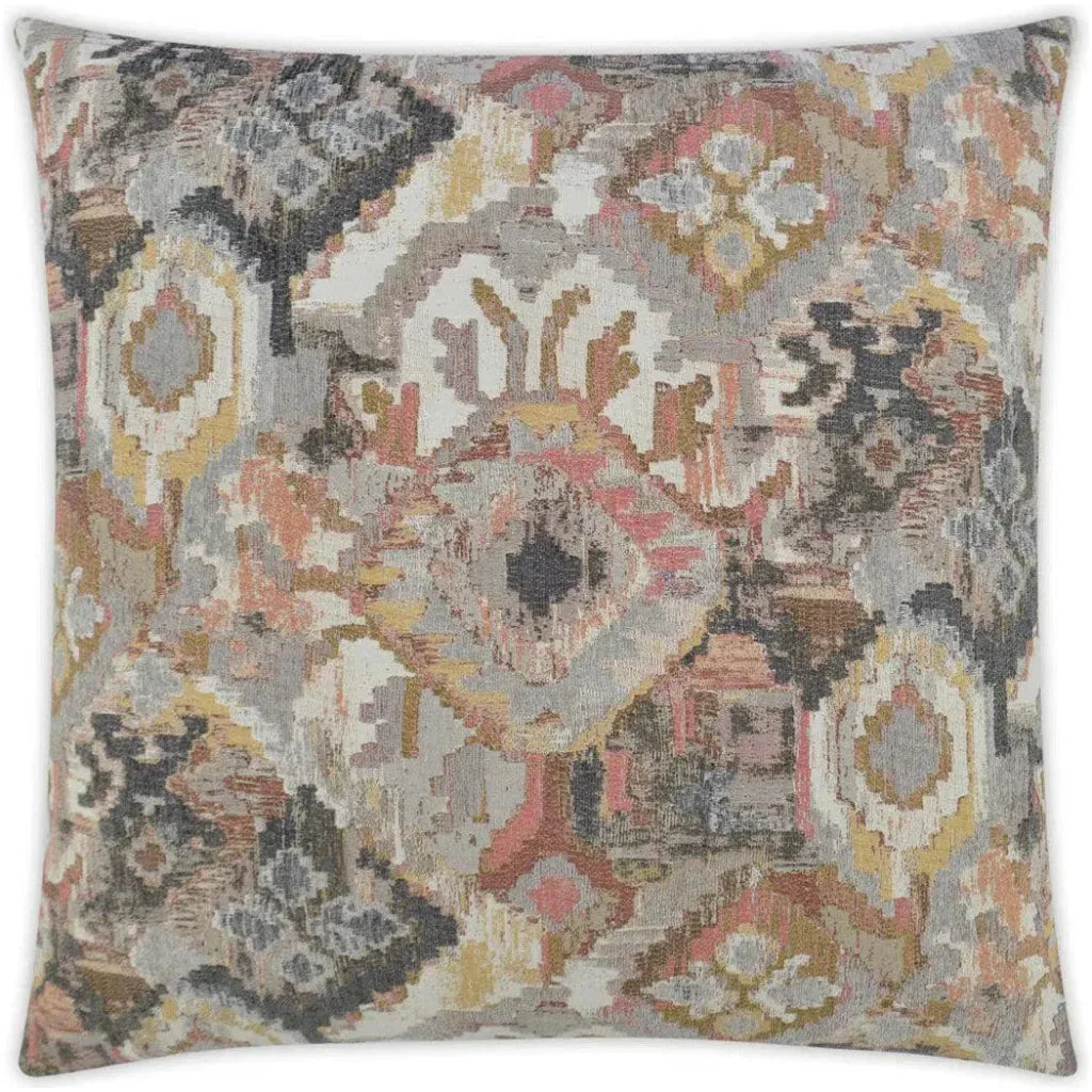 Azures Multi Color Throw Pillow With Insert