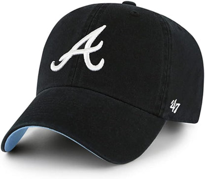 47 Atlanta Braves Ballpark Clean Up Adjustable Cap BKA