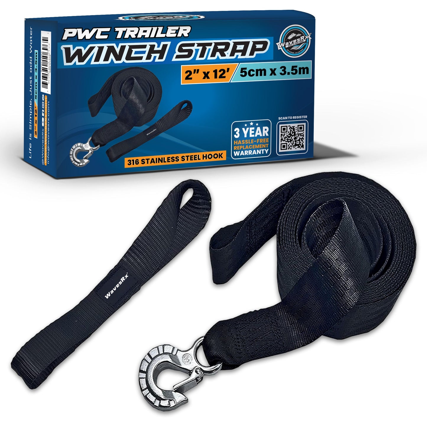 PWC TRAILER WINCH STRAP