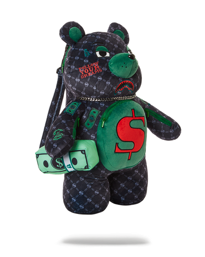 Sprayground Deniro Moneybear Teddy Bear Backpack B4428
