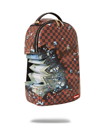 Sprayground Shark Bite Money Explosion Backpack B4544