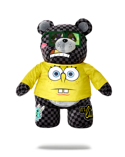 Sprayground Spongebob Moneybear Teddy Bear Backpack B4700