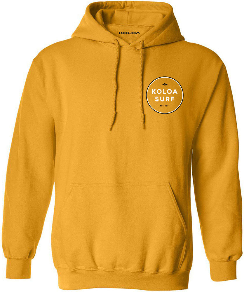 The Koloa Original Circle Hoodie- Black