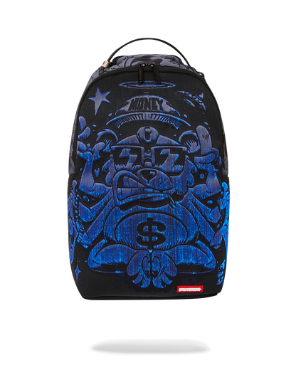 Sprayground Fiber Optics Money Tripp DLXSR Black Backpack B5205