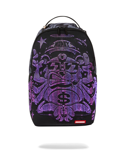 Sprayground Fiber Optics Money Tripp DLXSR Black Backpack B5205