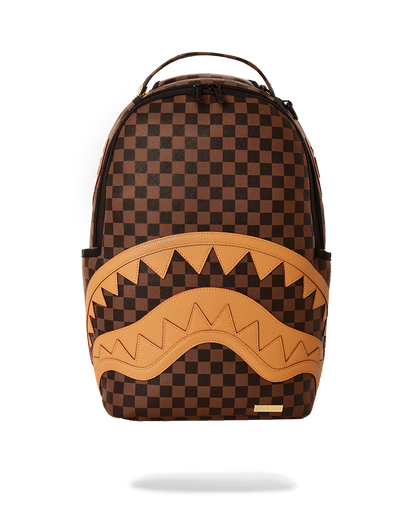 Sprayground Henny Sharks In Paris Brown Backpack B5639