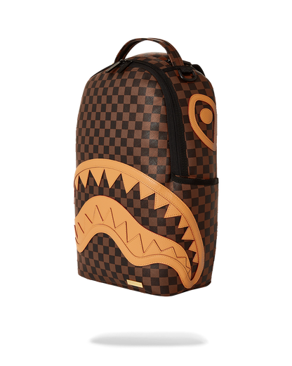 Sprayground Henny Sharks In Paris Brown Backpack B5639