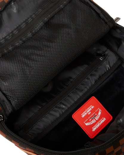 Sprayground Henny Sharks In Paris Brown Backpack B5639