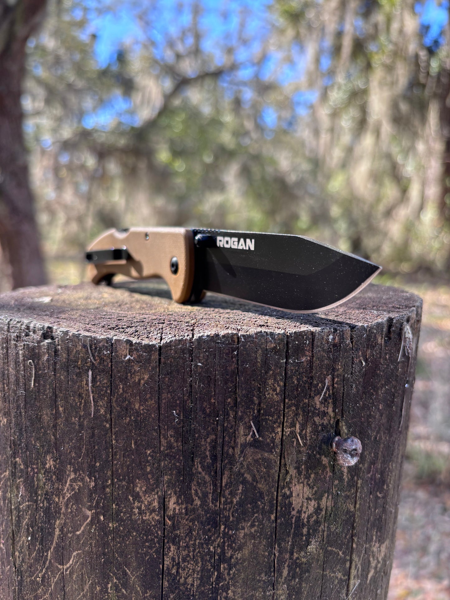 ROGUE Folding Knife-Gen 1 (Coyote/Black)