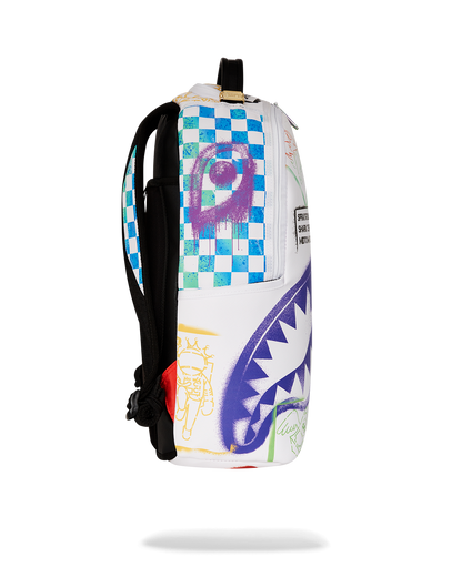 Sprayground Shark Central Cut Out For Greatness DLXSV Backpack B7619