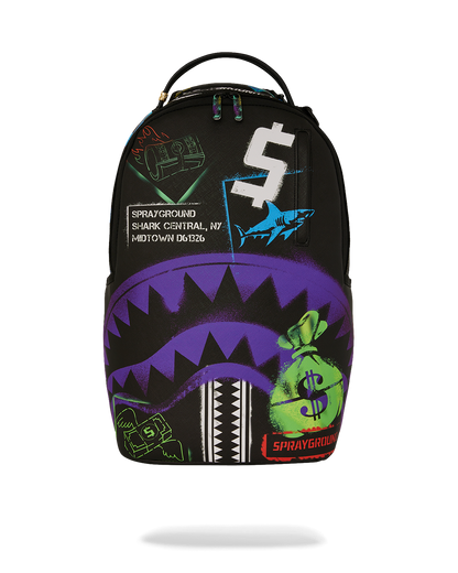 Sprayground Shark Central X DLXSV Backpack B7620