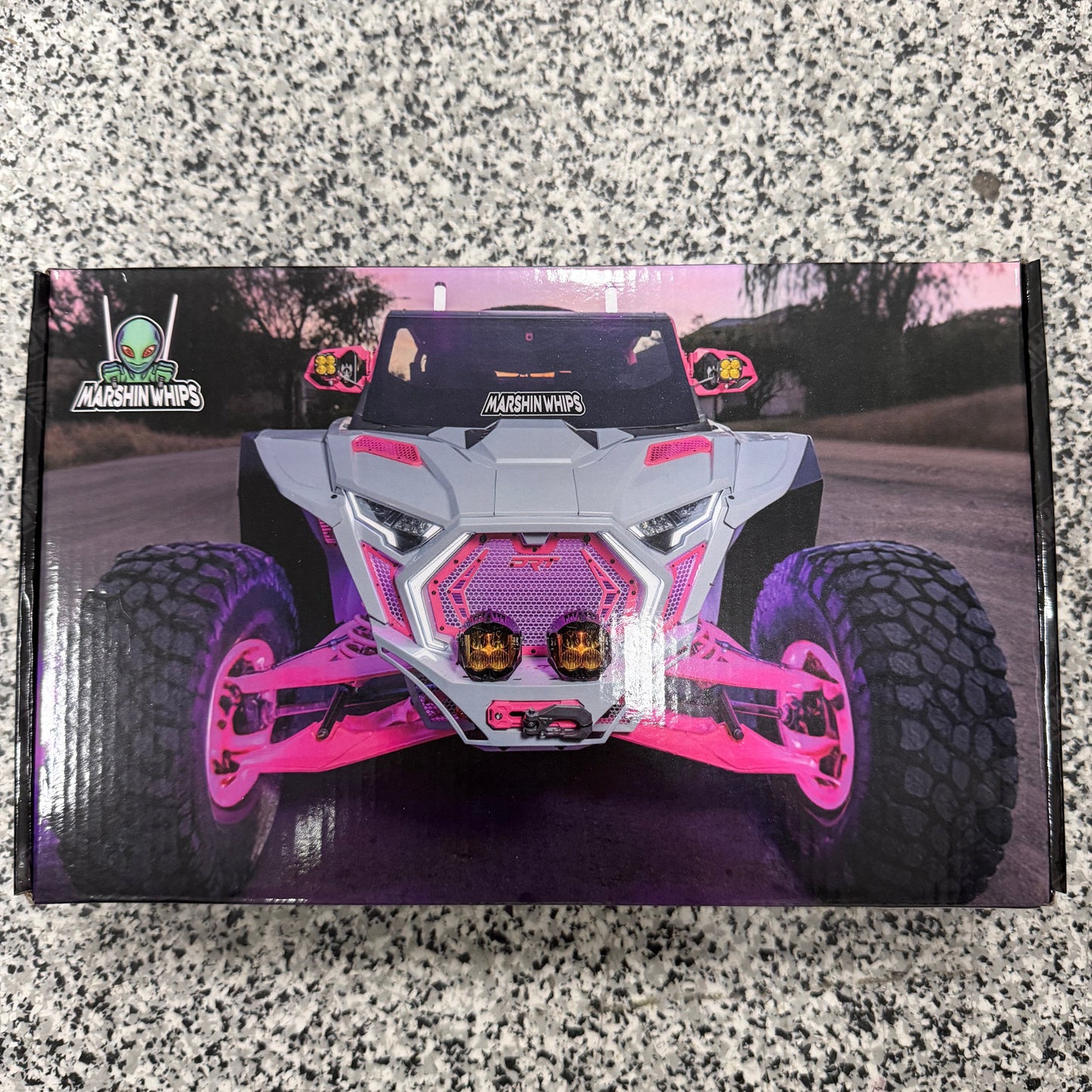 Polaris RZR Pro Series RGBW LED Chasing Fang Lights | App Control & Turn Signal Sync