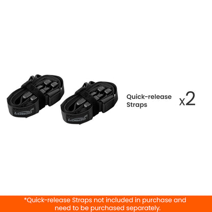 Motorcycle Travel Quick-Release Elastic Straps for Luggage Bags 2 Sets