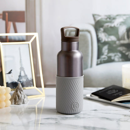 Dusk violet-Cloudy Grey 16 Oz
