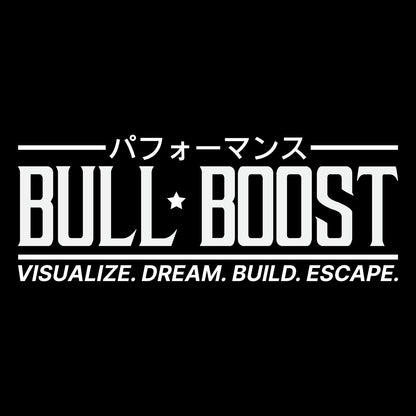 Bull Boost Visualize Vinyl Window Sticker - XL Slap