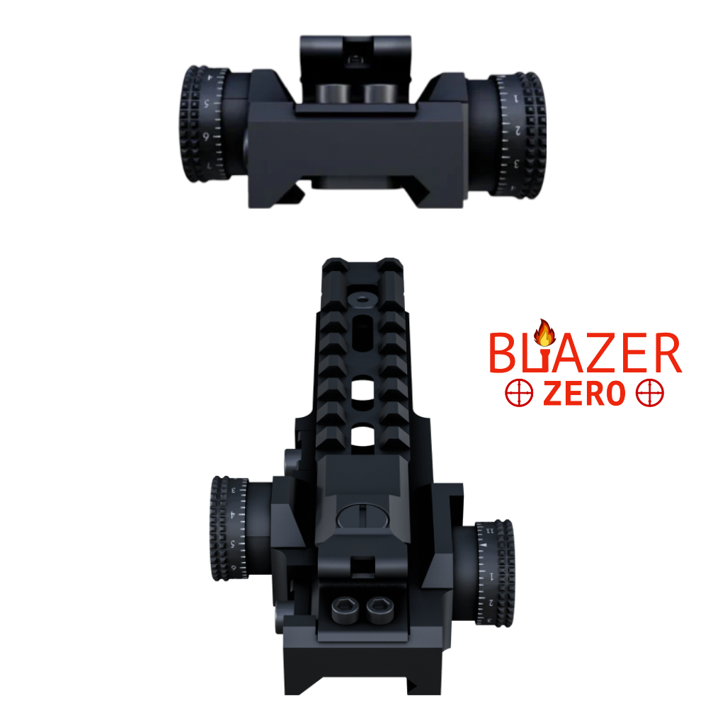 BLAZER Zero - Click Adjustable Mount for Z-BOLT® Long Range Laser LEP & BLAZER Illuminators
