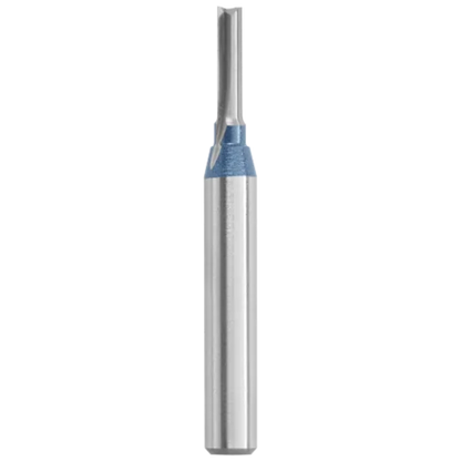 BOSCH 85213MC 1/8 In. x 1/2 In. Solid Carbide Double-Flute Straight Router Bit