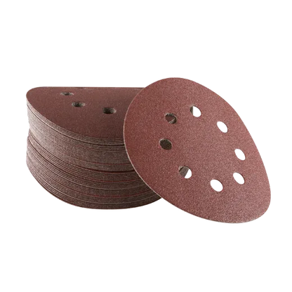 BOSCH SR5R320 5 pc. 320 Grit 5 In. 8 Hole Hook-And-Loop Sanding Discs