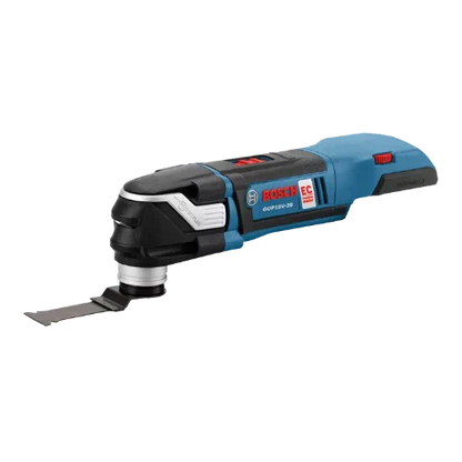 BOSCH GOP18V-28N12 Starlock 18V Cordless Brushless Variable 3-Piece Oscillating Multi-Tool Kit