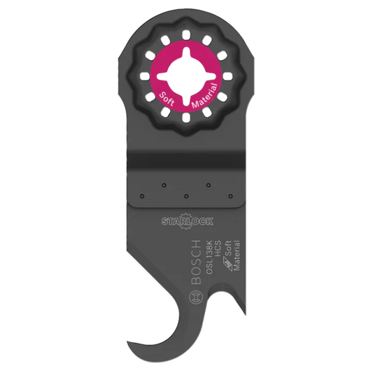 BOSCH OSL138K 1-1/4 In. Starlock® Oscillating Multi Tool Hook Knife Blade