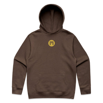 ICON HOODED SWEATSHIRT (BROWN)