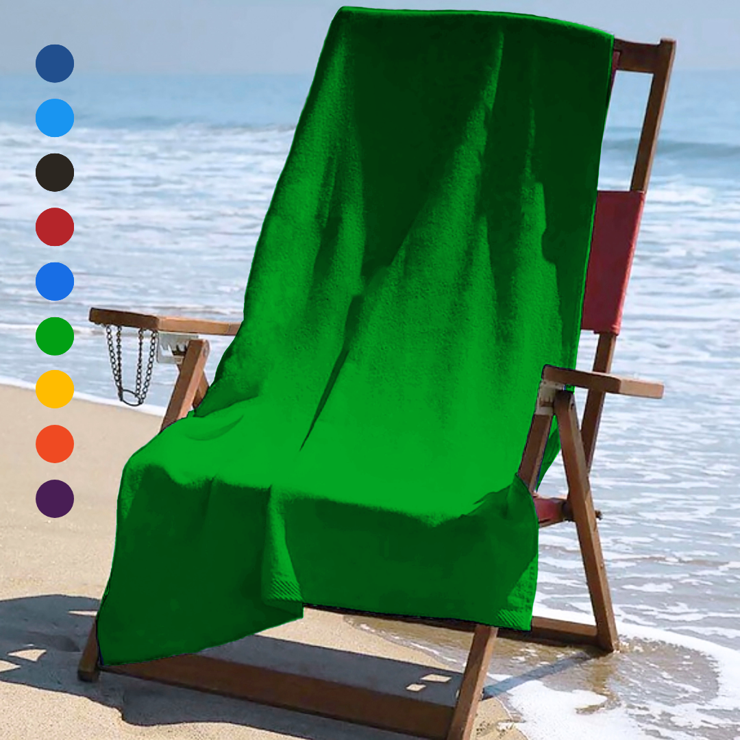 Diamond Collection Beach Towel: Colored, Cotton (1.25lb)