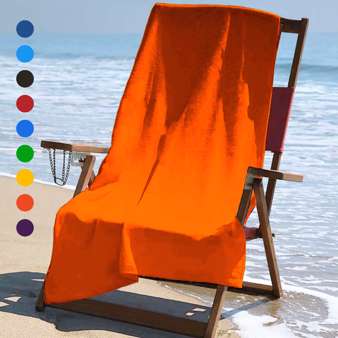Diamond Collection Beach Towel: Colored, Cotton (1.25lb)