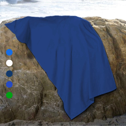 Platinum Collection Beach Towel: 100% Cotton Terry Velour