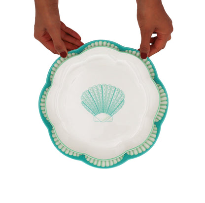 Balearic Blu Starter Plate - Case of 12 Plates (+3 Bonus Plates)
