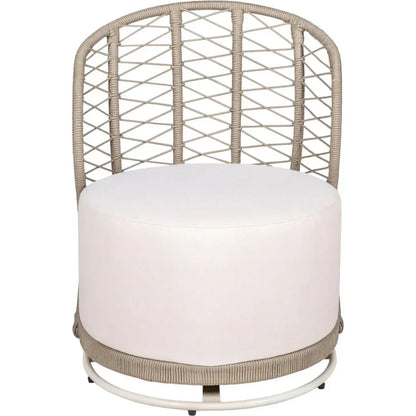 Baltic Swivel Chair 2PC Tan Outdoor Lounge Chairs