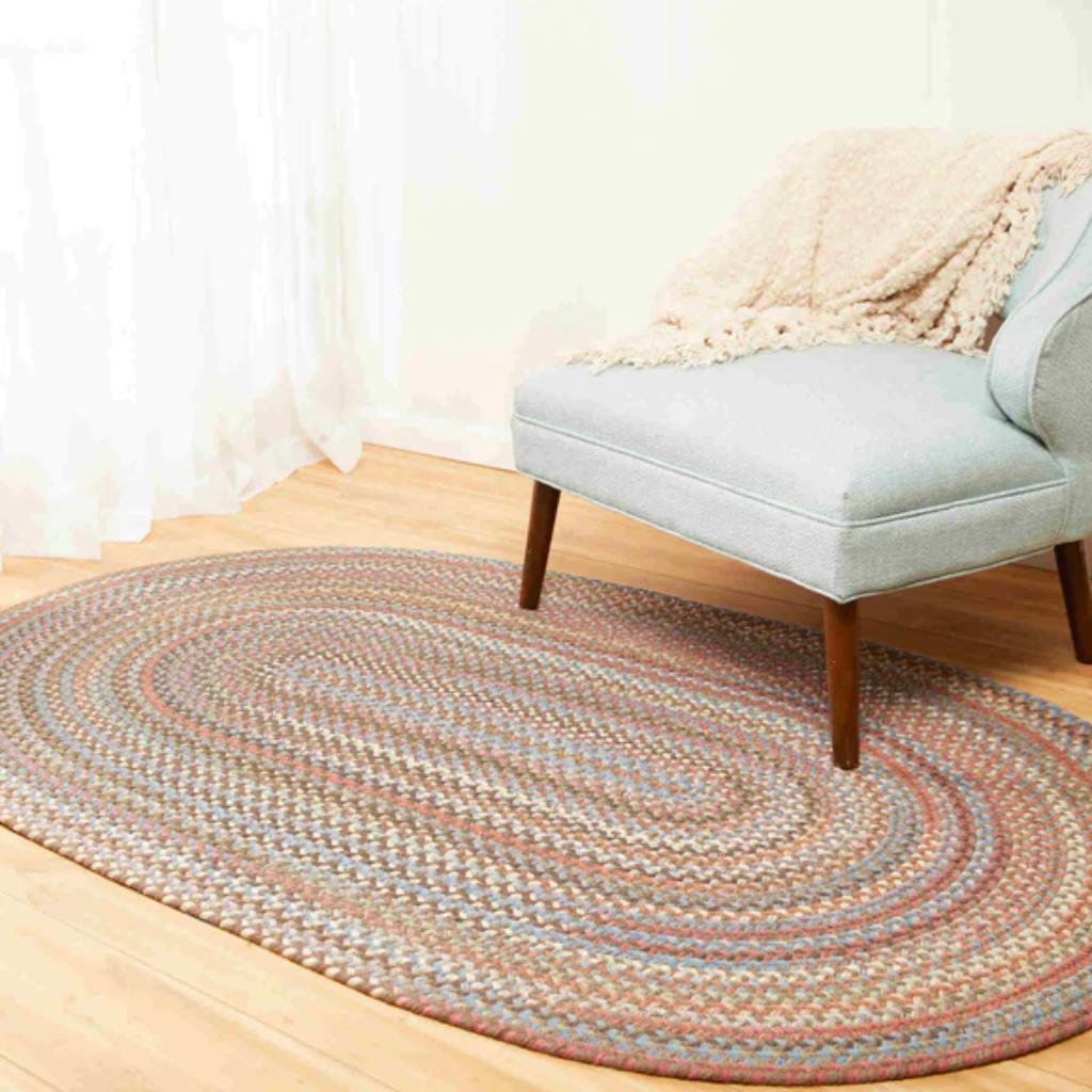 Bar Harbor Braided Runner Reversible Area Rugs