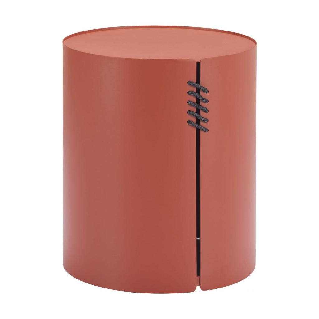 Bayu Aluminum Red Side Table