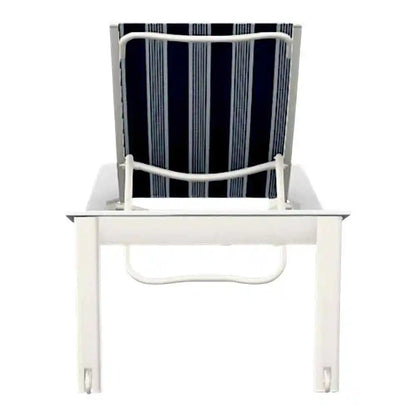 Bazza Sling 4-Position Armless Chaise