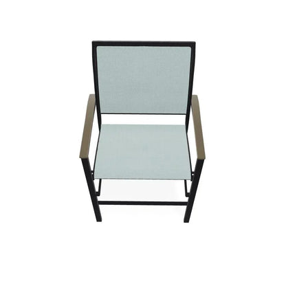 Bazza Sling Balcony Height Stacking Café Chair