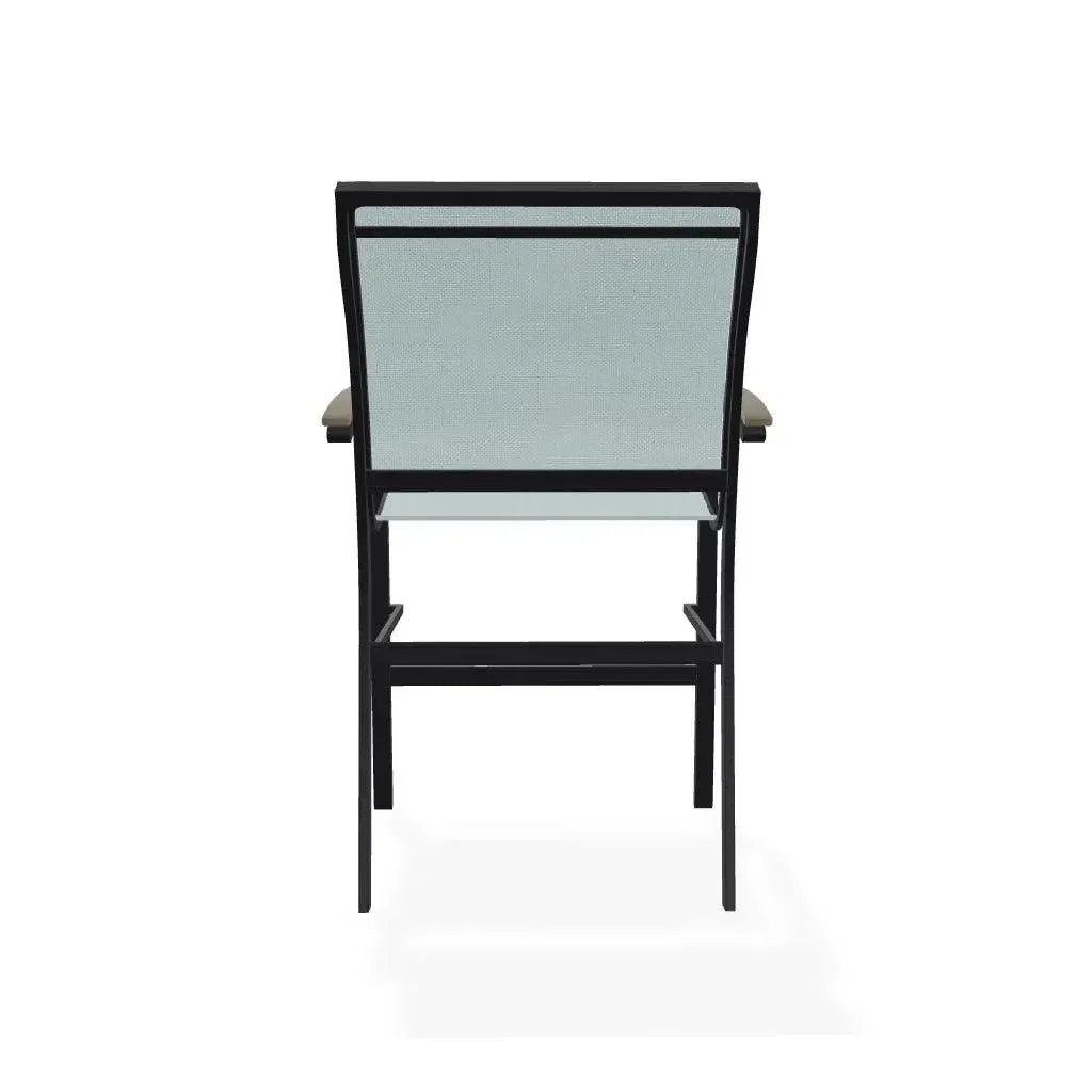 Bazza Sling Balcony Height Stacking Café Chair
