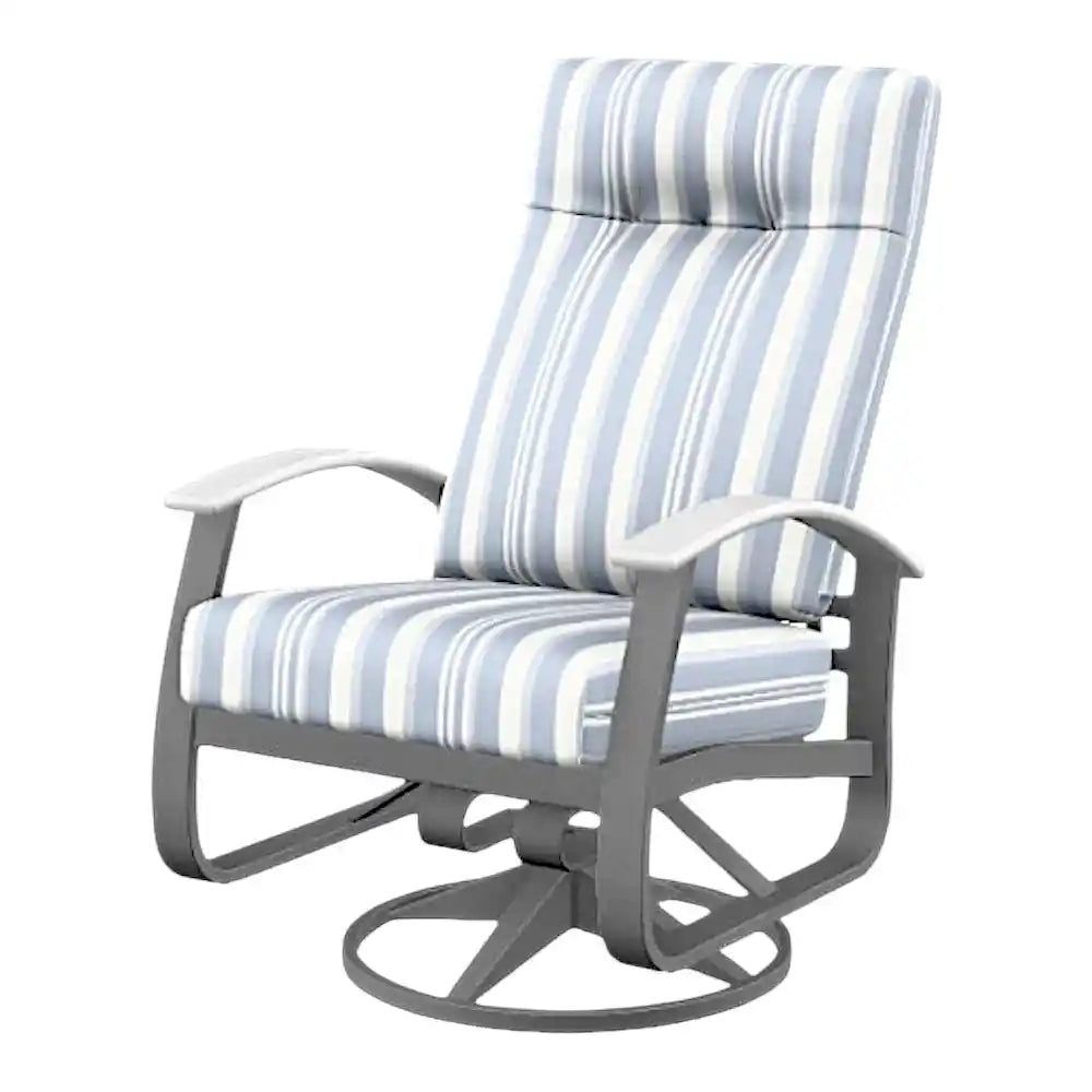 Belle Isle Deep Seat High Back Swivel Outdoor Rocker