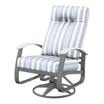 Belle Isle Deep Seat High Back Swivel Outdoor Rocker