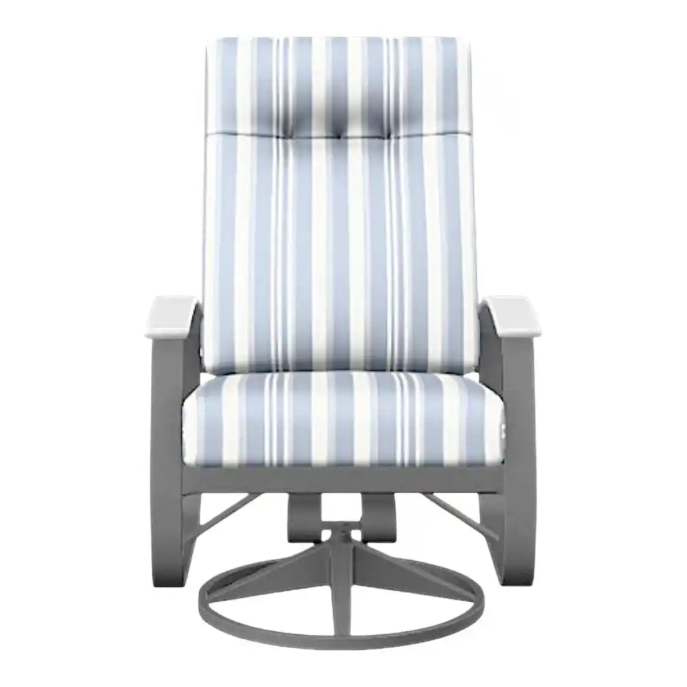 Belle Isle Deep Seat High Back Swivel Outdoor Rocker