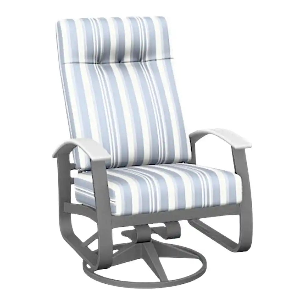 Belle Isle Deep Seat High Back Swivel Outdoor Rocker