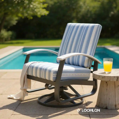 Belle Isle Deep Seat Swivel Rocker