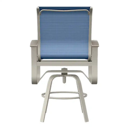 Belle Isle MGP Sling Balcony Height Swivel Arm Chair