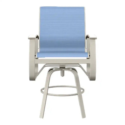 Belle Isle MGP Sling Bar Height Swivel Arm Chair