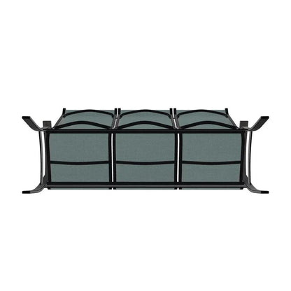Belle Isle Rustic Polymer/Aluminum Sling 3-Seat Sofa
