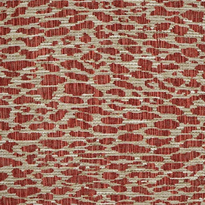 Bengal Spice Abstract Red Large Throw Pillow Insert