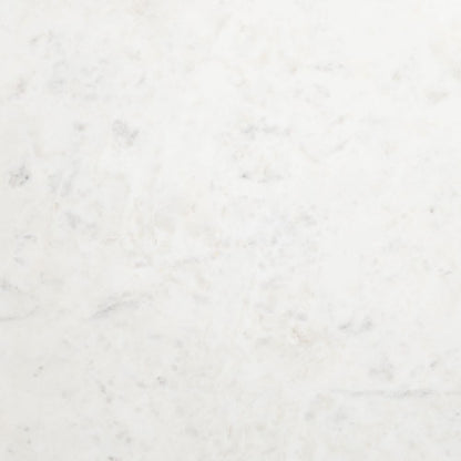 Bild White Marble Top Round Side Table