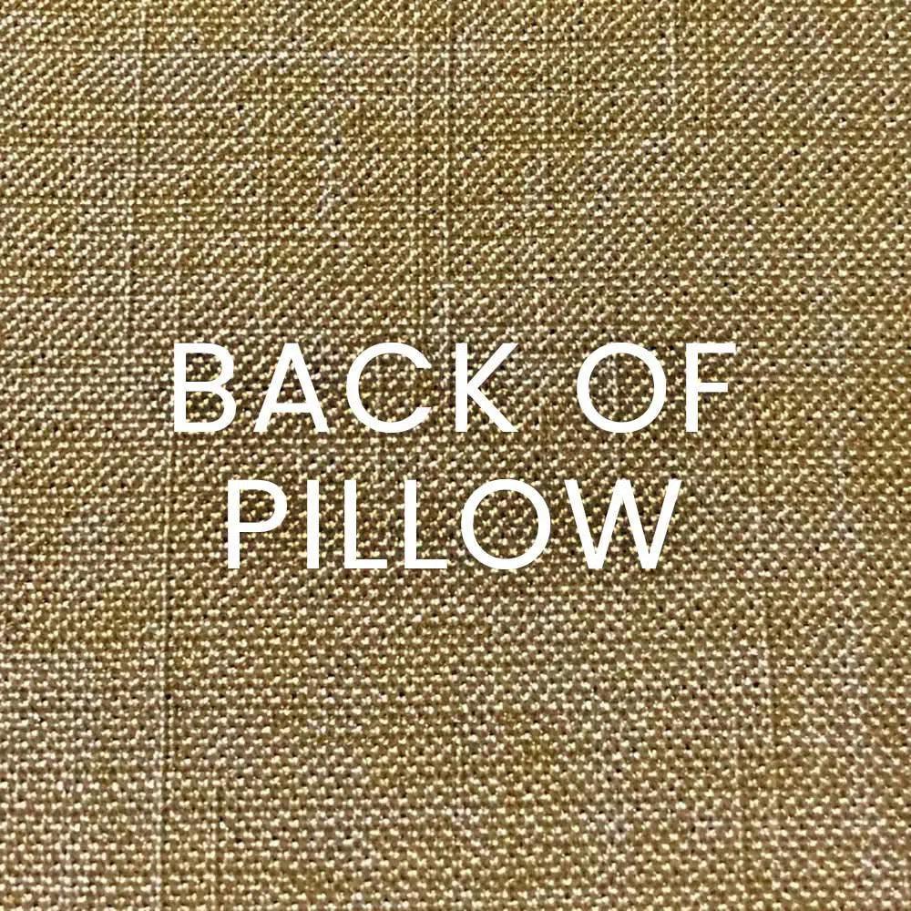 Bliss Gold Throw Pillow With Insert