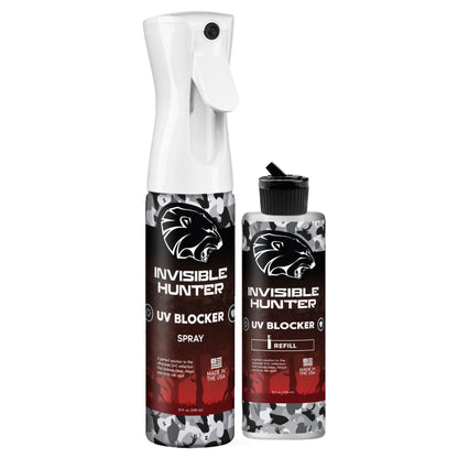 Invisible Hunter UV Blocker Spray + Refill