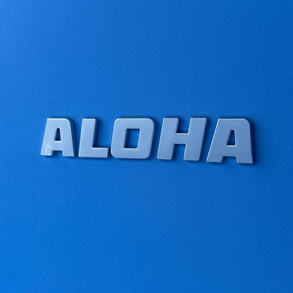 Cherreh Chromes: ALOHA Car Emblem
